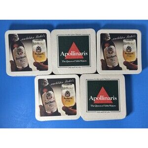 Becker’s Pils Vintage Lot of 50 BEER ,DRINK ,BAR Moisture Absorbing Coasters EUC